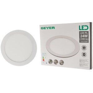 ΦΩΤΙΣΤΙΚΟ GEYER LED PL LPLW24S 225M 24W 3000K 2100LM ΛΕΥΚΟ