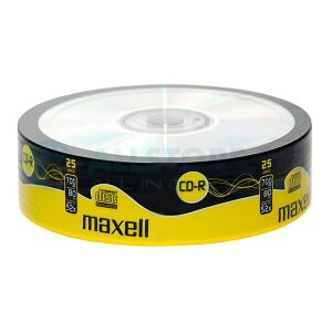 MAXELL CD-R80 700MB, 52X, 25 PCS