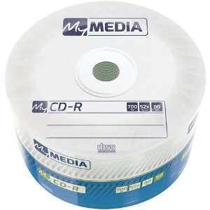 MY MEDIA CD-R 700MB WRAP 50PCS