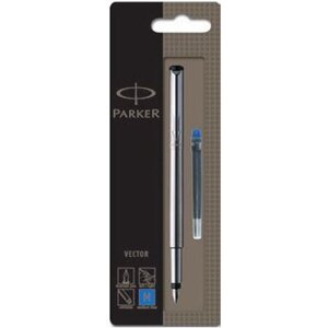 ΠΕΝΑ PARKER VECTOR INOX C.C. FOUNTAIN PEN M