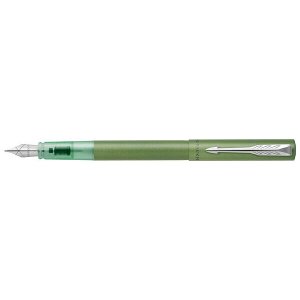 ΠΕΝΑ PARKER VECTOR XL METALLIC GREEN C.C. FOUNTAIN PEN M