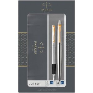 ΣΕΤ PARKER JOTTER STAINLESS STEEL GT FP+BP