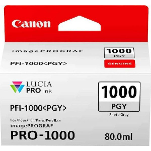 CANON ΜΕΛΑΝΙ INKJET PFI1000PGY PHOTO GREY ΜΕ OEM:0553C001