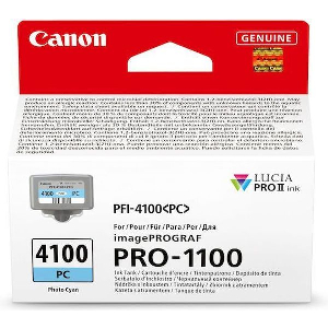 CANON ΜΕΛΑΝΙ INKJET PFI4100PC PHOTO CYAN ΜΕ OEM:6781C001