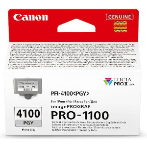 CANON ΜΕΛΑΝΙ INKJET PFI4100PGY PHOTO GREY ΜΕ OEM:6784C001