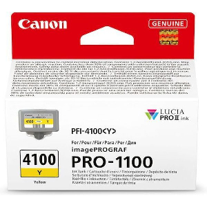 CANON ΜΕΛΑΝΙ INKJET PFI4100Y YELLOW ΜΕ OEM:6780C001