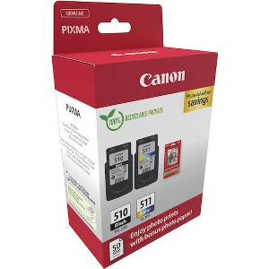 CANON ΜΕΛΑΝΙ INKJET PG-510/CL-511 PVP ΜΕ OEM:2970B017