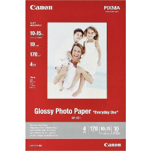 CANON ΦΩΤΟΓΡΑΦΙΚΟ ΧΑΡΤΙ GLOSSY 10X15 170 G/M² ΜΕ OEM:0775B005