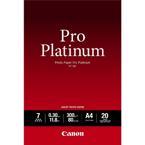 CANON ΦΩΤΟΓΡΑΦΙΚΟ ΧΑΡΤΙ PRO PLATINUM A2 GLOSSY 20 ΦΥΛΛΑ ΜΕ OEM:2768B067