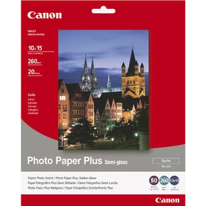 CANON ΦΩΤΟΓΡΑΦΙΚΟ ΧΑΡΤΙ SEMI-GLOSS 10 X15CM 260G/M²5 ΦΥΛΛΑ ΜΕ OEM:1686B072