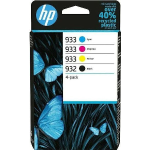 HP ΜΕΛΑΝΙ INKJET NO.932/933 MULTIPACK ΜΕ OEM:6ZC71AE