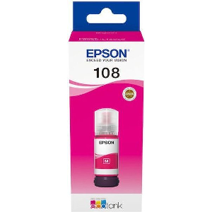EPSON 108 INKJET PRINTER CARTRIDGE MAGENTA ΜΕ OEM:C13T09C34A