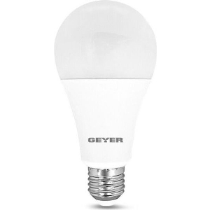 ΛΑΜΠΤΗΡΑΣ GEYER LED ΚΛΑΣΙΚΗ A65 17W E27 3000K 1700LM