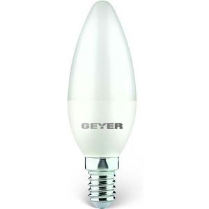 ΛΑΜΠΤΗΡΑΣ GEYER LED ΚΕΡΙ C35 4.5W E14 4000K 470LM 4+1ΔΩΡΟ