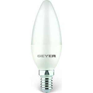 ΛΑΜΠΤΗΡΑΣ GEYER LED ΚΕΡΙ C37 8.5W E14 6500K 800LM