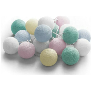 FOSME 27-00438 20 COTTON BALLS CANDY 4.5V