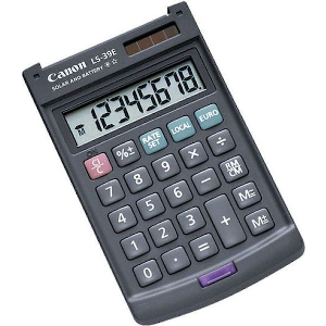 CANON LS-39E CP HANDHELD CALCULATOR