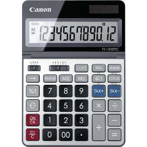 CANON TS-1200TSCDBL 12-DIGIT CALCULATOR