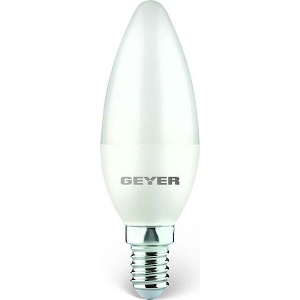 ΛΑΜΠΤΗΡΑΣ GEYER LED ΚΕΡΙ C37 8.5W E14 3000K 800LM