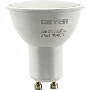 ΛΑΜΠΤΗΡΑΣ GEYER LED PAR16 3W GU10 6500K 300LM