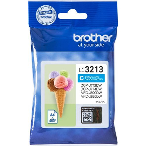 BROTHER ΜΕΛΑΝΙ INKJET LC-3213C CYAN ΜΕ OEM:LC-3213C