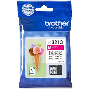 BROTHER ΜΕΛΑΝΙ INKJET LC-3213M MAGENTA ΜΕ OEM:LC-3213M