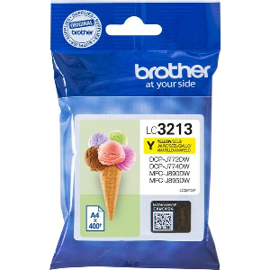 BROTHER ΜΕΛΑΝΙ INKJET LC-3213Y YELLOW ΜΕ OEM:LC-3213Y