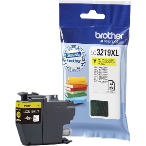 BROTHER ΜΕΛΑΝΙ INKJET LC-3219XLY YELLOW HC ΜΕ OEM:LC-3219XLY