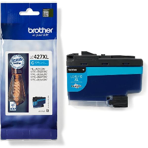 BROTHER ΜΕΛΑΝΙ INKJET LC427XLC CYAN ΜΕ OEM:LC427XLC