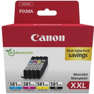 CANON ΜΕΛΑΝΙ INKJET CLI-581XXL CMYK ΜΕ OEM:1998C007