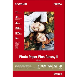 CANON ΦΩΤΟΓΡΑΦΙΚΟ ΧΑΡΤΙ A3 GLOSSY 275G/M² 20 ΦΥΛΛΑ ΜΕ OEM:2311B020