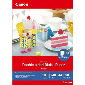 CANON ΦΩΤΟΓΡΑΦΙΚΟ ΧΑΡΤΙ DOUBLE SIDED MATTE PAPER MP-101 A4 ΜΕ OEM:4076C005