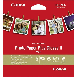 CANON ΦΩΤΟΓΡΑΦΙΚΟ ΧΑΡΤΙ PP-201 5X5 INCH 265 G/M²20 ΦΥΛΛΑ ΜΕ OEM:2311B060