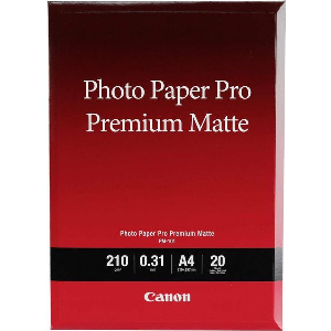 CANON ΦΩΤΟΓΡΑΦΙΚΟ ΧΑΡΤΙ PREMIUM MATTE A4 210 G/M² 20 ΦΥΛΛΑ ΜΕ OEM:8657B005