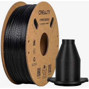 CREALITY CR-ABS BLACK 3D PRINTER FILAMENT, LARGE OBJECT STABILITY, TENSILE STR. 43MPA, 1 KG SPOOL1.
