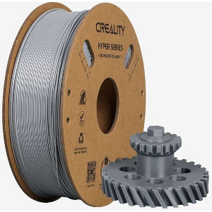 CREALITY CR-ABS GREY 3D PRINTER FILAMENT, LARGE OBJECT STABILITY, TEN STR. 43MPA, 1 KG 1.75 GRAY