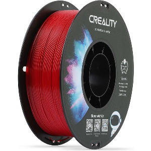 CREALITY CR-PETG RED 3D PRINTER FILAMENT, HARD GLOSSY, TENSILE STR. 49MPA, 1 KG SPOOL1.75