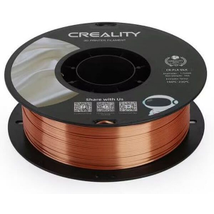 CREALITY CR-PLA SILK RED COPPER, 3D PRINTER FILAMENT GLOSSY, 1 KG SPOOL,1.75 MM (3301120002)