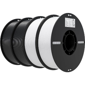 CREALITY EN-PLA VALUE PACK 2 Χ BLACK & 2 Χ WHITE - ENDER FILAMENT 4KG 1.75MM