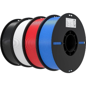 CREALITY EN-PLA VALUE PACK BLACK & WHITE & RED & BULE - ENDER FILAMENT 4KG 1.75