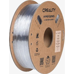 CREALITY HYPER PC TRANSPARENT 3D PRINTER FILAMENT CRYSTAL CLEAR FINISH 1.75MM 1KG