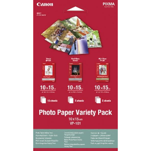 ΓΝΗΣΙΟ CANON PHOTO PAPER VP-101 VARIETY PACK A6 ME ΟΕΜ: 0775B078