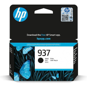 HP ΜΕΛΑΝΙ INKJET NO.937 BLACK ΜΕ OEM:4S6W5NE