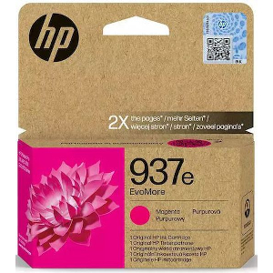 HP ΜΕΛΑΝΙ INKJET NO.937E MAGENTA ΜΕ OEM:4S6W7NE