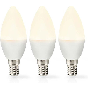 NEDIS LBE14C351P3 LED BULB E14 CADLE 2.8W 250LM 2700K WARM WHITE / FROSTED 3ΤΜΧ