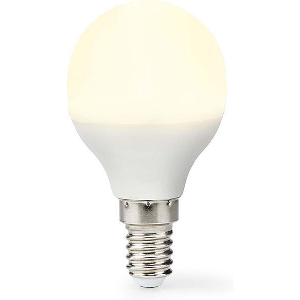 NEDIS LBE14G451 LED BULB E14 G45 2.8W 250LM 2700K WARM WHITE