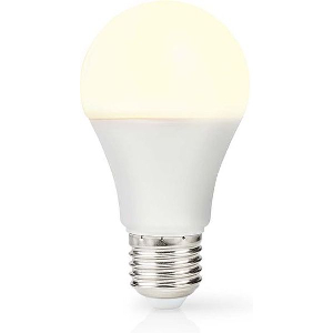 NEDIS LBE27A602 LED BULB E27 A60 8.5W 806LM 2700K WARM WHITE / FROSTED