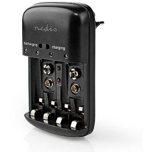 NEDIS BACH07 NIMH BATTERY CHARGER AA/AAA/E-BLOCK