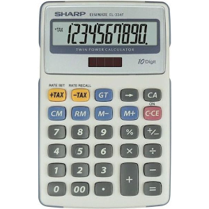 SHARP CALCULATOR DESKTOP BL SH-EL334FB