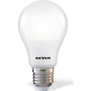 ΛΑΜΠΤΗΡΑΣ GEYER LED ΚΛΑΣΙΚΗ A60 8W E27 3000K 12-30V AC/DC IP44